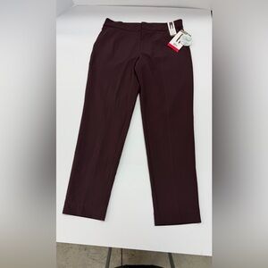 Mondetta Womens Lined Tailored Maroon 8  NWT
